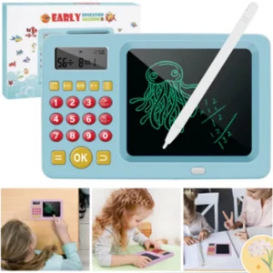 2 Em 1 Tablet Lousa Magia E Jogos De Aritmética De Aprendizagem Precoce